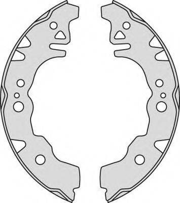 MGA K882965 Комплект тормозов, барабанный тормозной механизм