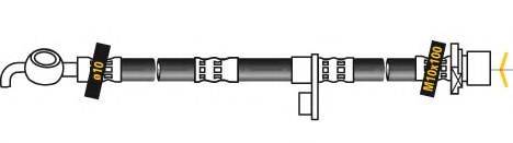 MGA F6896 Тормозной шланг