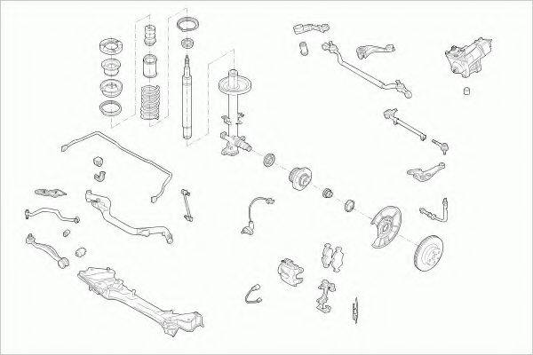 ZF PARTS BMW5TOUFZ001 Рулевое управление; Подвеска колеса