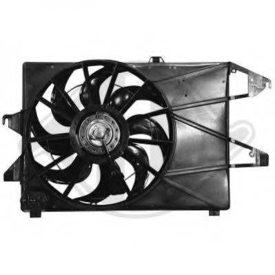 DIEDERICHS 1425001 Вентилятор, охлаждение двигателя