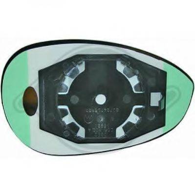 DIEDERICHS 3405126 Зеркальное стекло, наружное зеркало