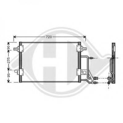 DIEDERICHS 8102400 Конденсатор, кондиционер