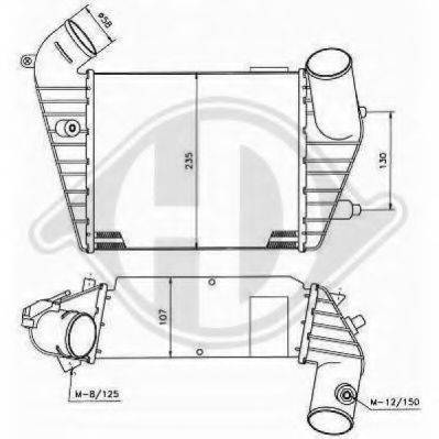 DIEDERICHS 8102405 Интеркулер
