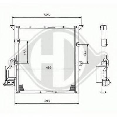 DIEDERICHS 8121302 Конденсатор, кондиционер