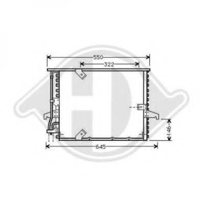 DIEDERICHS 8121306 Конденсатор, кондиционер