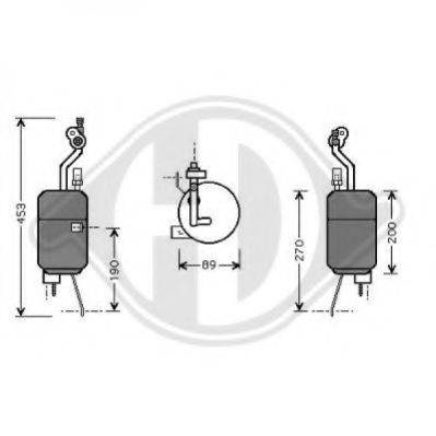 DIEDERICHS 8146001 Осушитель, кондиционер