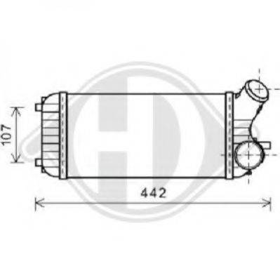 DIEDERICHS 8146704 Интеркулер