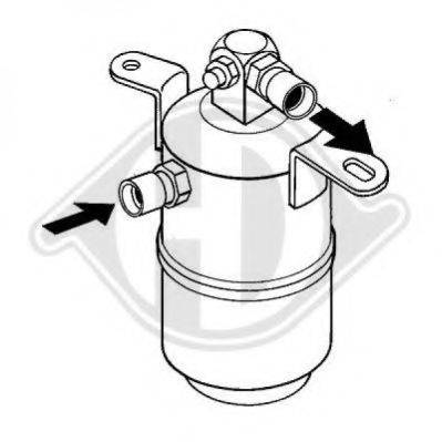 DIEDERICHS 8161403 Осушитель, кондиционер