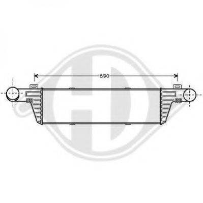 DIEDERICHS 8161405 Интеркулер