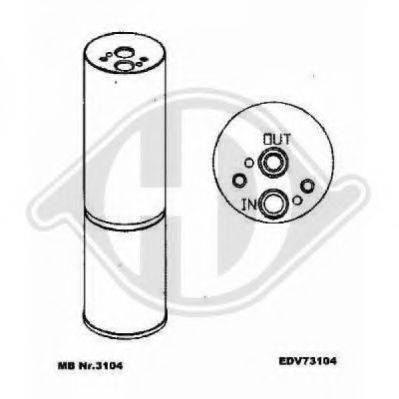 DIEDERICHS 8166102 Осушитель, кондиционер