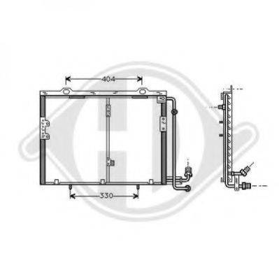 DIEDERICHS 8167002 Конденсатор, кондиционер