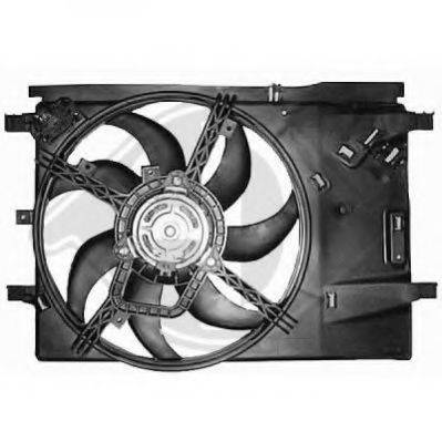 DIEDERICHS 8181408 Вентилятор, охлаждение двигателя