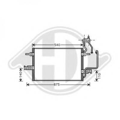 DIEDERICHS 8187500 Конденсатор, кондиционер