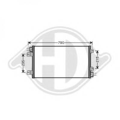 DIEDERICHS 8188600 Конденсатор, кондиционер