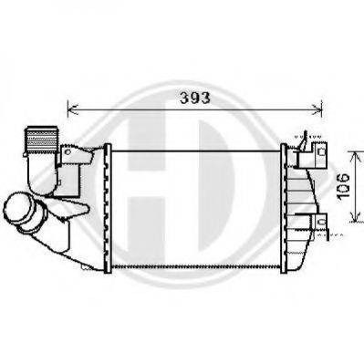 DIEDERICHS 8189107 Интеркулер