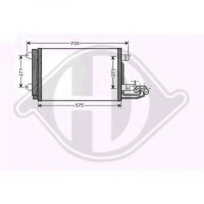 DIEDERICHS 8221402 Конденсатор, кондиционер