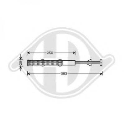 DIEDERICHS 8227201 Осушитель, кондиционер