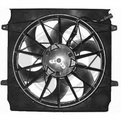 DIEDERICHS 8260005 Вентилятор, охлаждение двигателя