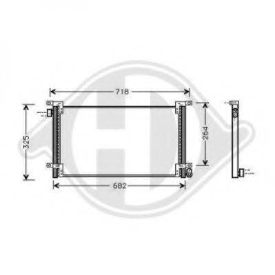 DIEDERICHS 8349200 Конденсатор, кондиционер