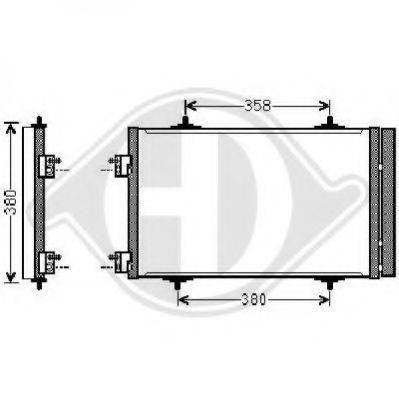 DIEDERICHS 8424400 Конденсатор, кондиционер
