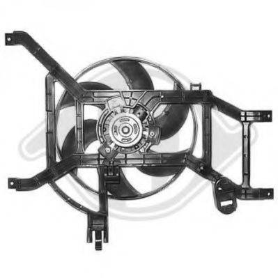 DIEDERICHS 8446408 Вентилятор, охлаждение двигателя