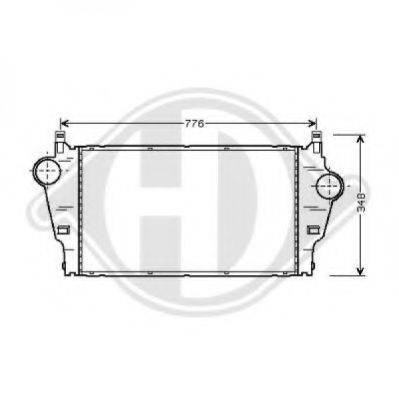 DIEDERICHS 8447303 Интеркулер