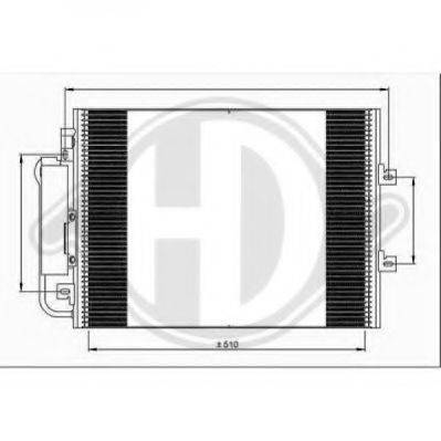 DIEDERICHS 8448100 Конденсатор, кондиционер