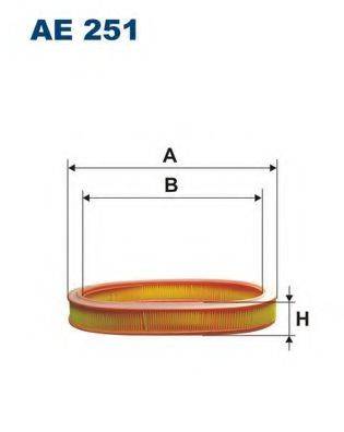 FILTRON AE251 Воздушный фильтр