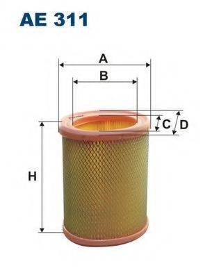 FILTRON AE311 Воздушный фильтр