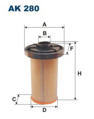 FILTRON AK280 Воздушный фильтр