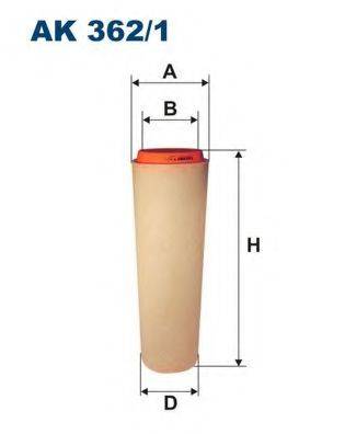 FILTRON AK3621 Воздушный фильтр