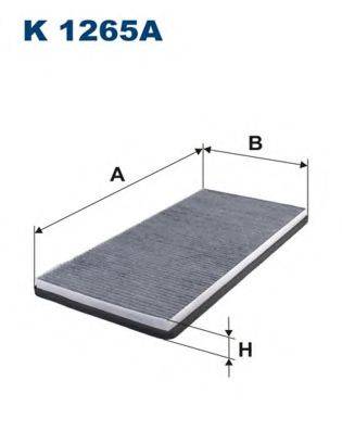 FILTRON K1265A Фильтр, воздух во внутренном пространстве