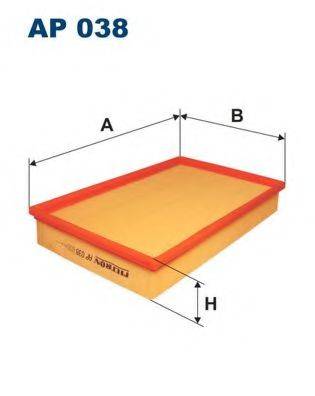 FILTRON AP038 Воздушный фильтр