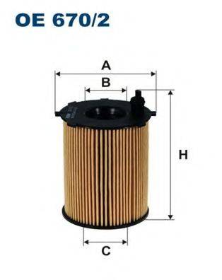 FILTRON OE6702 Масляный фильтр