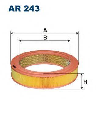 FILTRON AR243 Воздушный фильтр