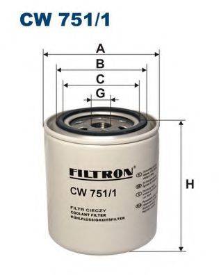 FILTRON CW7511 Фильтр для охлаждающей жидкости