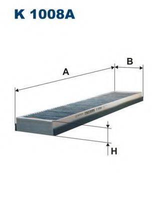 FILTRON K1008A Фильтр, воздух во внутренном пространстве