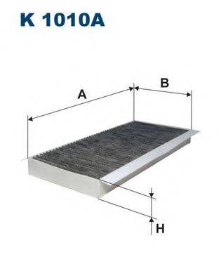 FILTRON K1010A Фильтр, воздух во внутренном пространстве