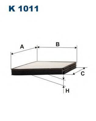 FILTRON K1011 Фильтр, воздух во внутренном пространстве