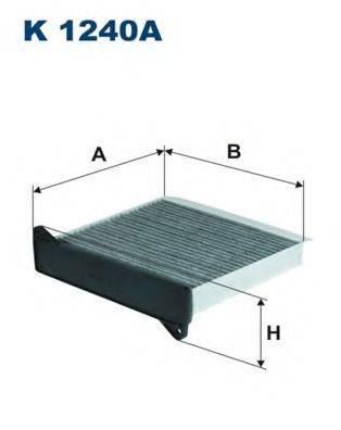 FILTRON K1240A Фильтр, воздух во внутренном пространстве