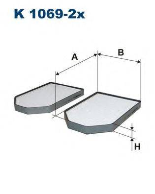 FILTRON K10692X Фильтр, воздух во внутренном пространстве