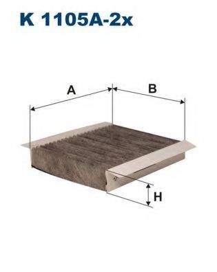 FILTRON K1105A2X Фильтр, воздух во внутренном пространстве