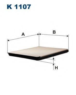 FILTRON K1107 Фильтр, воздух во внутренном пространстве