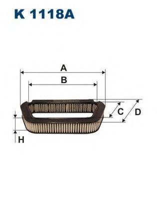 FILTRON K1118A Фильтр, воздух во внутренном пространстве