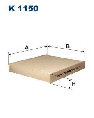 FILTRON K1150 Фильтр, воздух во внутренном пространстве