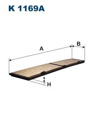 FILTRON K1169A Фильтр, воздух во внутренном пространстве