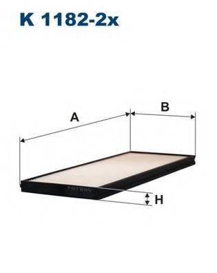 FILTRON K11822X Фильтр, воздух во внутренном пространстве