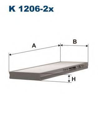 FILTRON K12062X Фильтр, воздух во внутренном пространстве