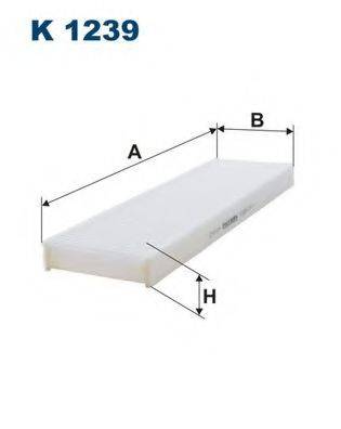 FILTRON K1239 Фильтр, воздух во внутренном пространстве