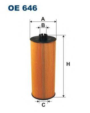 FILTRON OE646 Масляный фильтр